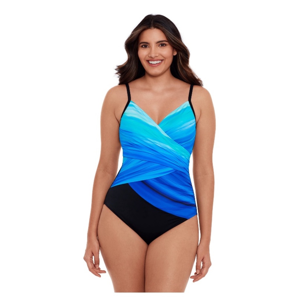 Embrace Your Curves™ By Miracle Brands® Women's Makenna One Piece Swimsuit